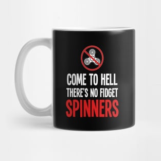 No fidget spinner - For the dark side Mug
